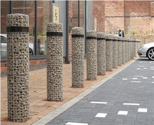 Cube Stone or Cobble Stone Basalt or Granite Light or Dark Color