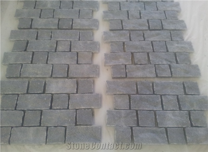 Cube Stone or Cobble Stone Basalt or Granite Light or Dark Color