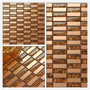 Fargo Popular Glass Mosaic ,Wall and Floor Mosaic ,Mosaic Design