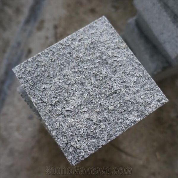 Low Price G654 Granite Cube Stone 10x10x10