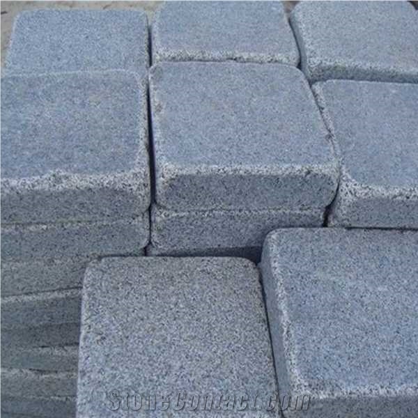 Low Price G654 Granite Cube Stone 10x10x10