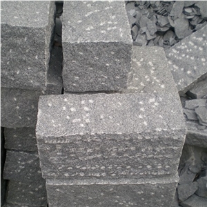 Low Price G654 Granite Cube Stone 10x10x10