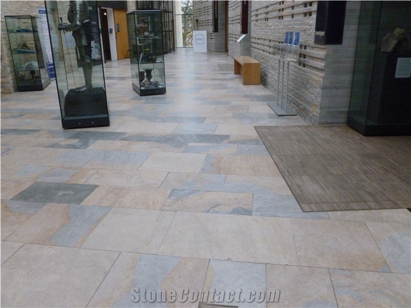 Ancaster Weatherbed Limestone Flooring