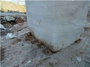 Temple White Marble Block, Pakistan White Marble