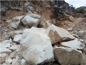 Temple White Marble Block, Pakistan White Marble