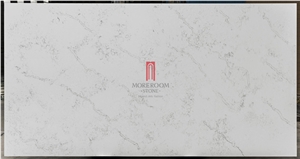White Stone Quartz Countertops for Kitchen