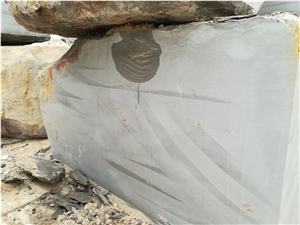 Grey Foussana Marble Block