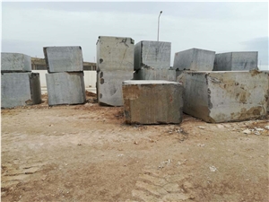 Grey Foussana Marble Block