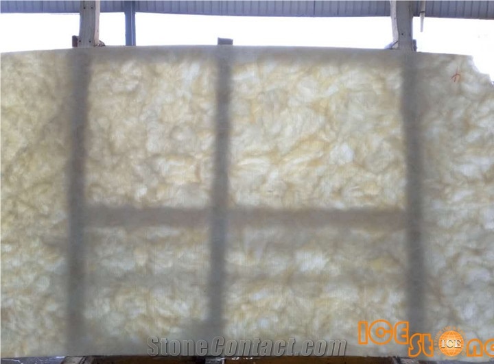 Hetian Onyx/Chinese Yellow Onyx Slabs and Tiles/Beige Color Stone