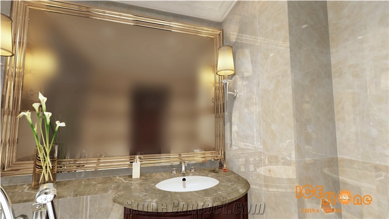 Hetian Onyx/Chinese Yellow Onyx Slabs and Tiles/Beige Color Stone