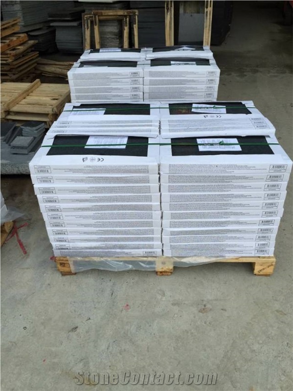 G654 Granite Slabs & Tiles, China Black Granite