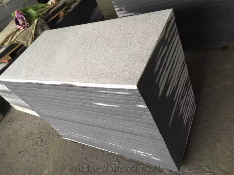 G654 Granite Slabs & Tiles, China Black Granite