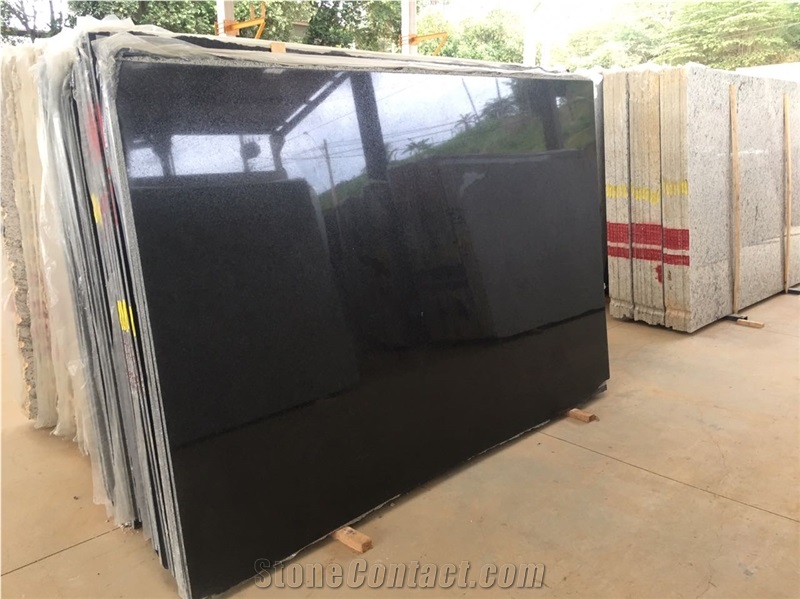 Granite Black St Gabriel Slabs