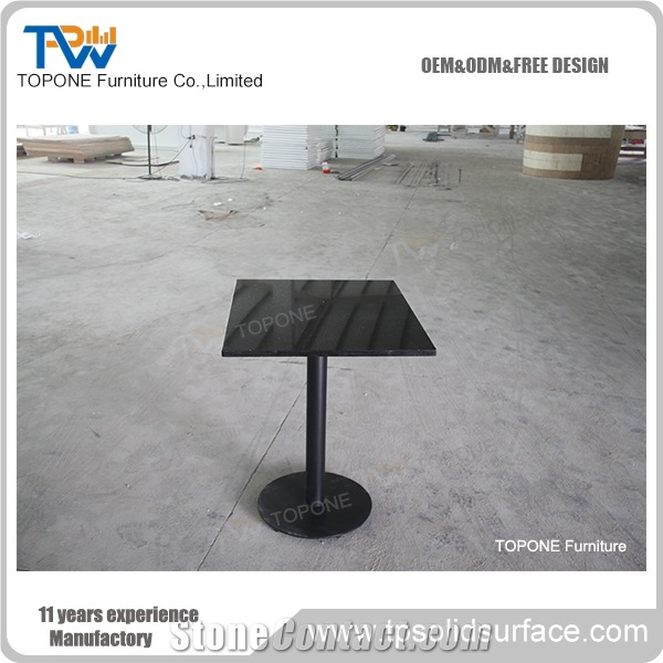 2018 Top Quality Factory Customized Made Quartz Restaurant Table Tops