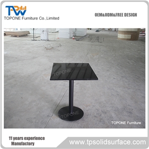 2018 Top Quality Factory Customized Made Quartz Restaurant Table Tops