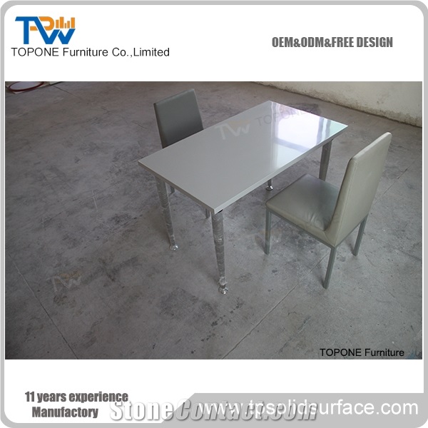 Modern Furniture Cheap Chairs Quartz Restaurant Tables Tops and Chairs