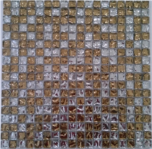 Back Galvanized Glass Mosaic Back Galvanized Glass Mosaic