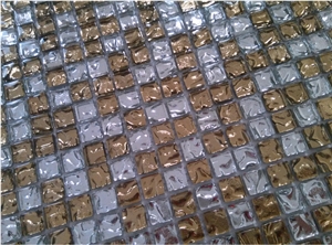 Back Galvanized Glass Mosaic