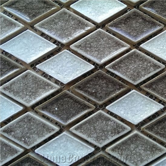 Crackle Glass Mosaic Tile