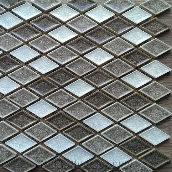 Crackle Glass Mosaic Tile