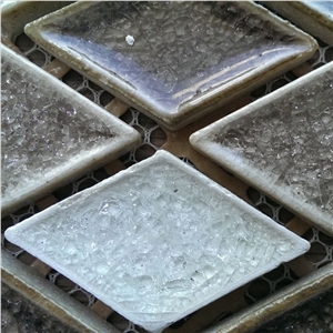 Crackle Glass Mosaic Tile