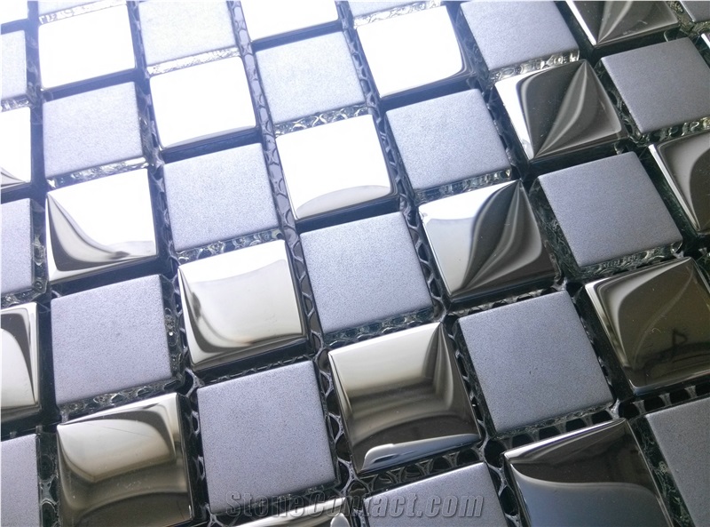 Galvanized Glass Mosaic