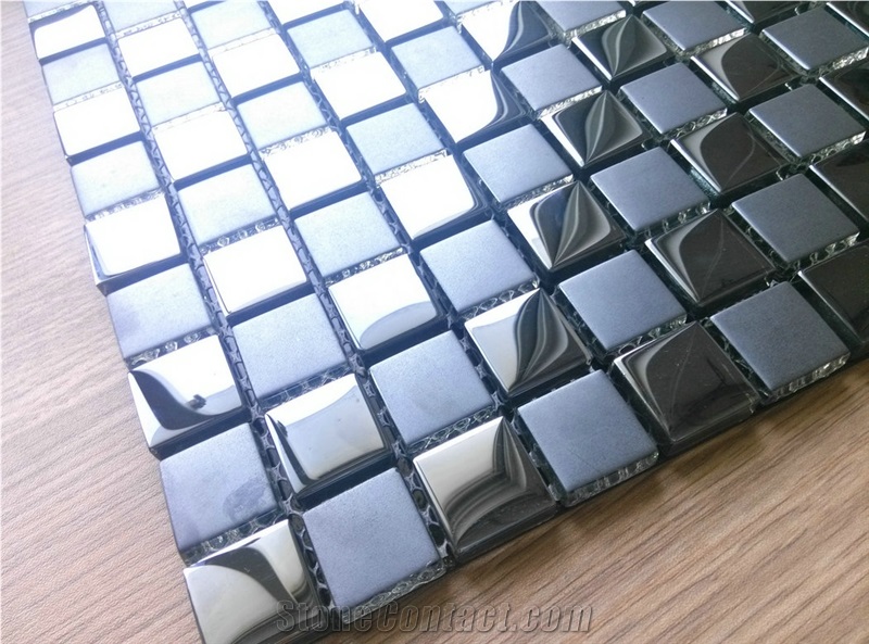 Galvanized Glass Mosaic