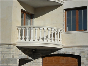 Vratza Beige Limestone Balustrades
