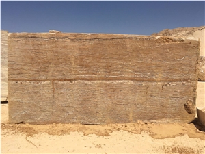 Walnut Travertine Block, Iran Brown Travertine