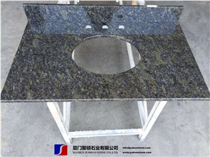 China Butterfly Oasis Blue Granite Stone,Bath Vanity Tops Countertops
