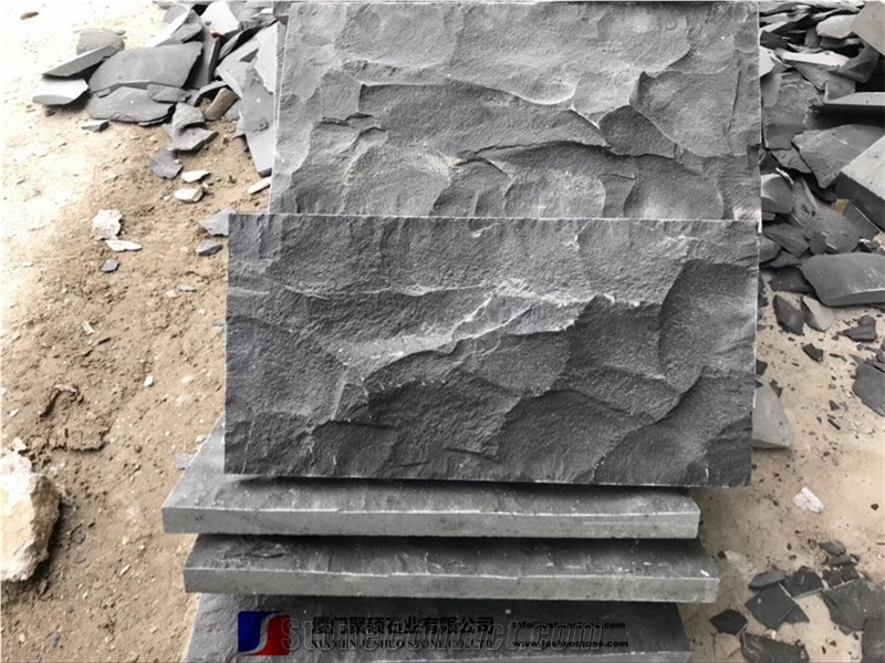 China Zhangpu Black Basalt,Natural Split Surface,Andesite/Basalto