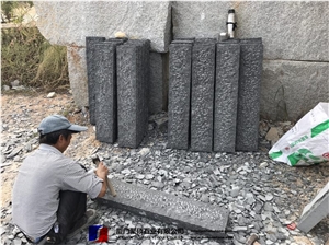China Zhangpu Black Basalt,Natural Split Surface,Andesite/Basalto
