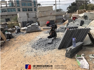 China Zhangpu Black Basalt,Natural Split Surface,Andesite/Basalto