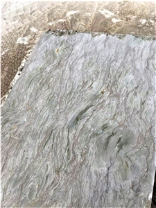 Green Feather Marble Block, Iran Green Marble