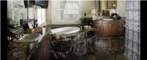 Marshall Marble in Bath Interior Design Marshall Marble in Bath Interior Design