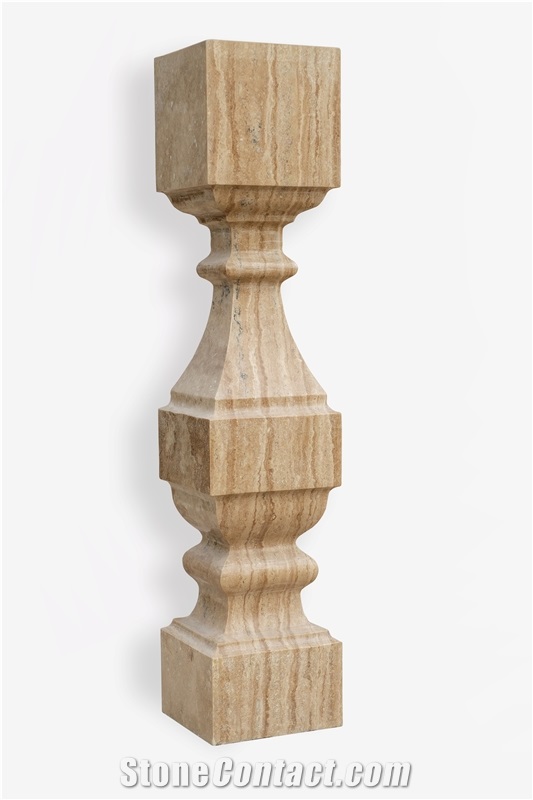 Natural Stone Travertine Balustrade & Railings