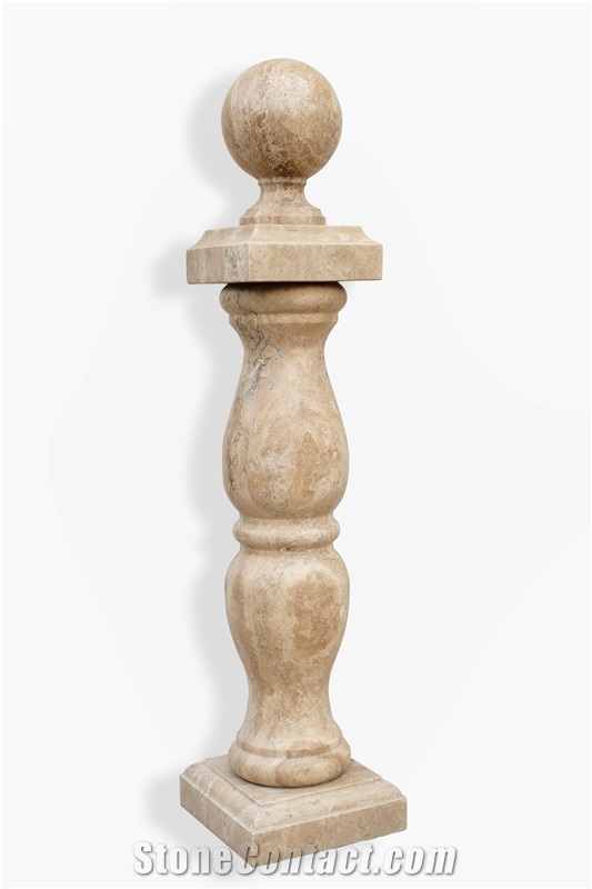 Natural Stone Travertine Balustrade & Railings