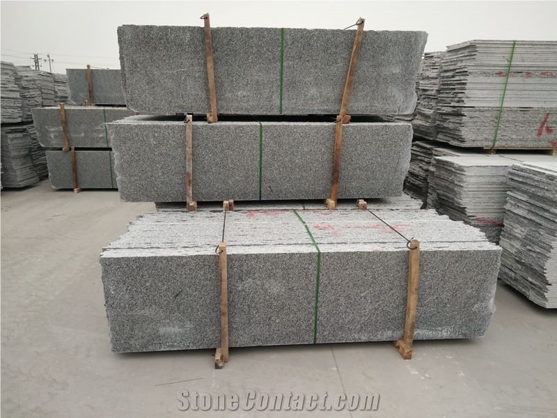China Grey Granite Slabs Tiles, Baoshan Grey G737 Granite Slab/Tiles