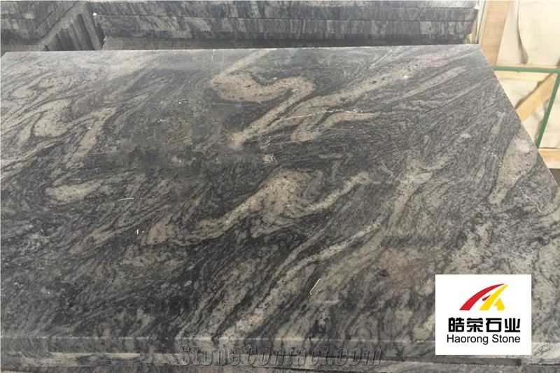 China Juparana Granite Floor Tiles & Slabs,Wave Sand Granite Tiles