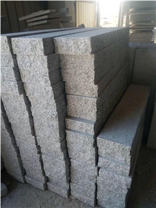 China Rosa Beta Light Grey G623 Granite Paving Stone Kerbstone Pavers