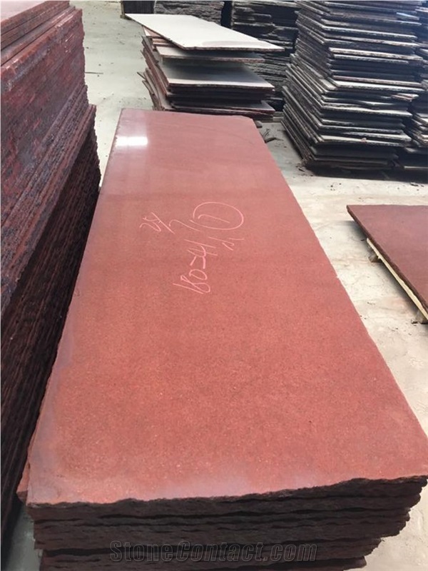 Dyed Red Granite Tiles/Slabs, Dyed Red Granite Wall/Floor Tiles Slabs