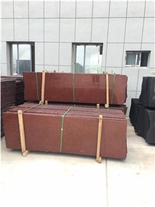 Dyed Red Granite Tiles/Slabs, Dyed Red Granite Wall/Floor Tiles Slabs