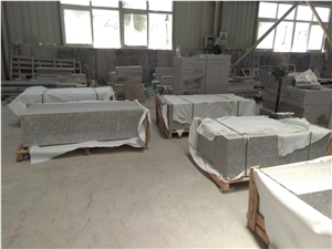 G664 Steps Risers,Misty Brown Stair ,G664 ,Quarry Supply