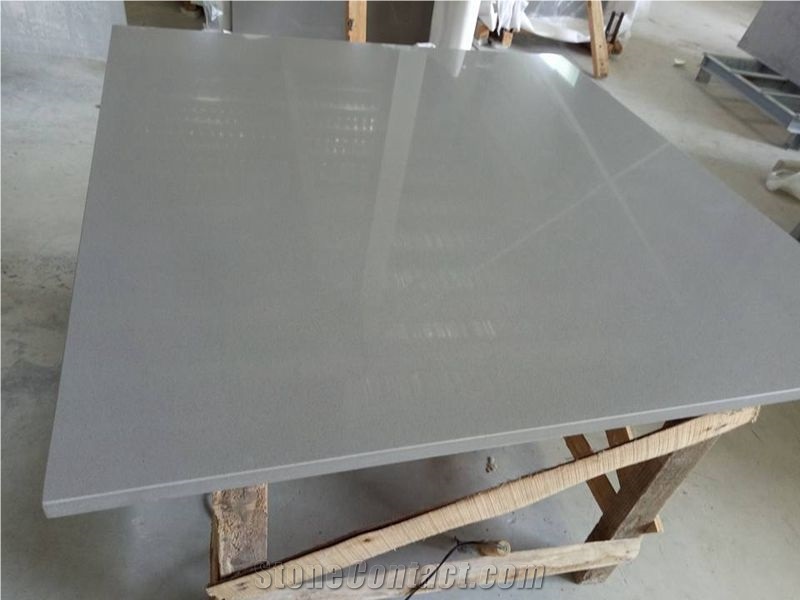 Grey Quartz Stone Countertop, Quartz Kitchen Top,Quartz Bar Top