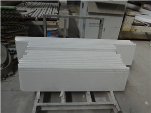 Pure White Marble Stairs/Steps, Crystal White Marble Stairs/Steps
