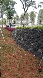 G122 Black Basalt Stone Tiles Lava Rock