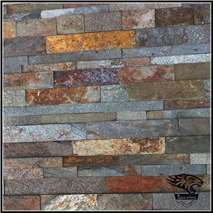 Sy007 Slate Bricks Wall Cladding Split Surface Stone Veneer