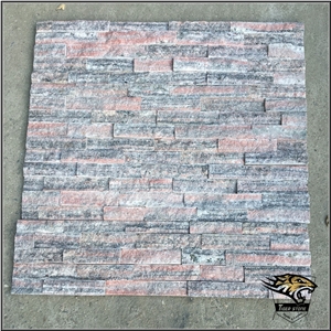Sy009 Pink Crystal Stone Slate Veneer Wall Cladding Sy009 Pink Crystal Stone Slate Veneer Wall Cladding