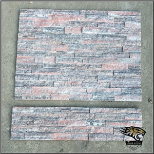 Sy009 Pink Crystal Stone Slate Veneer Wall Cladding