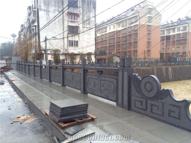 History Stones Balcony Balustrade Construction Material Balusters